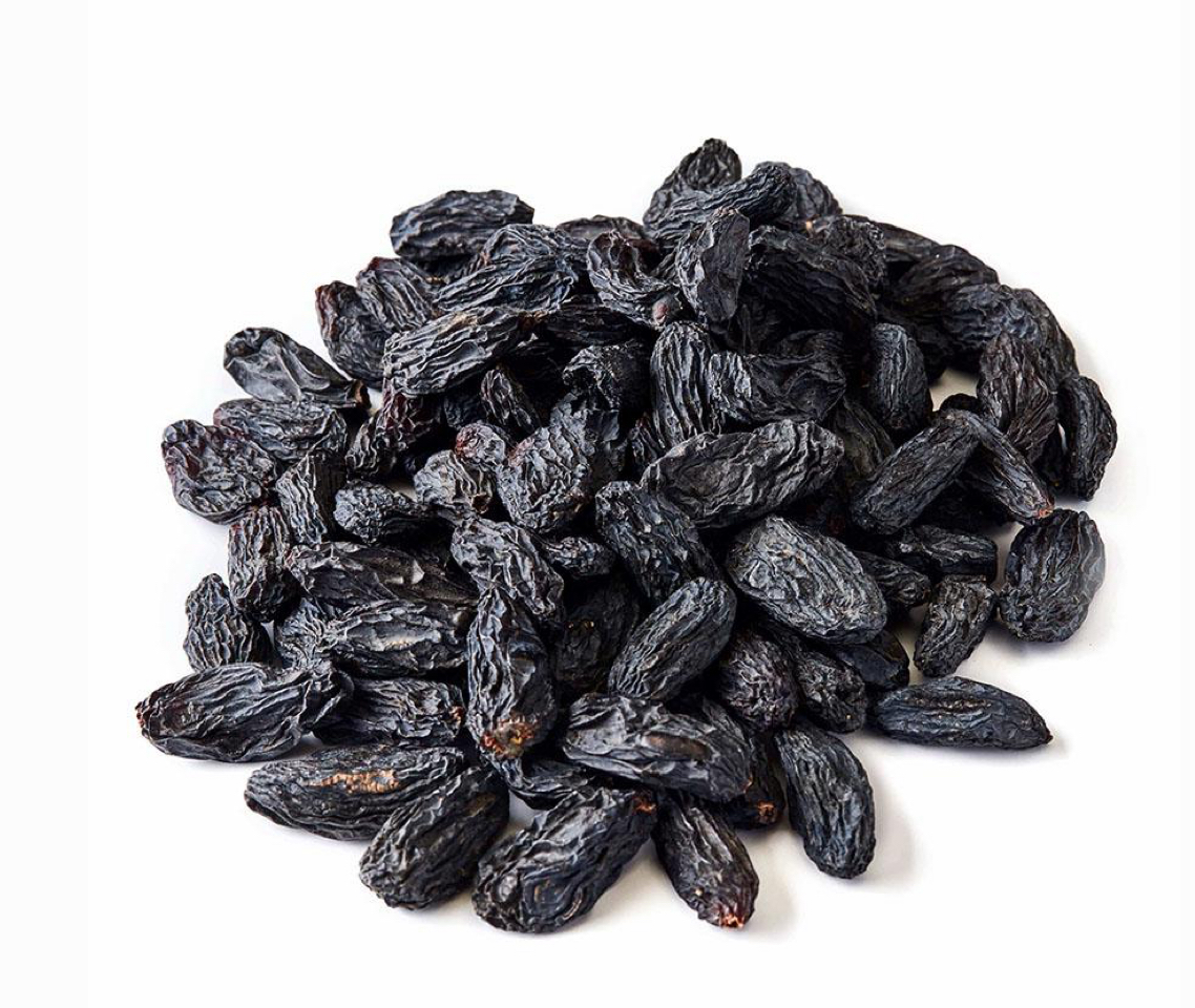 black raisin