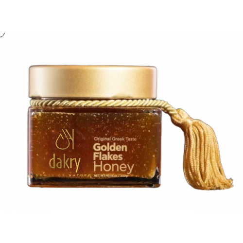 Thyme honey with gold