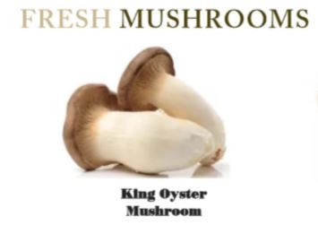 Fresh mushrooms